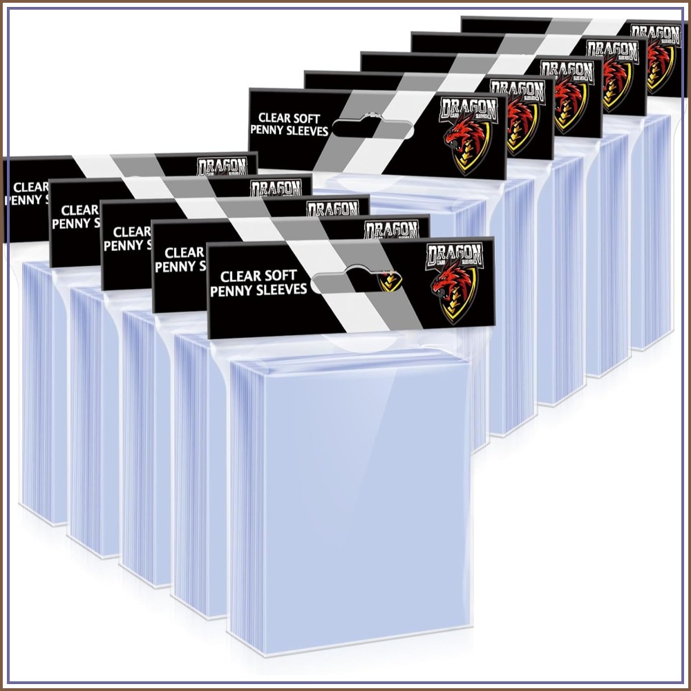 Card Penny Sleeve - 1000 Buah Pelindung Kartu Top Loader