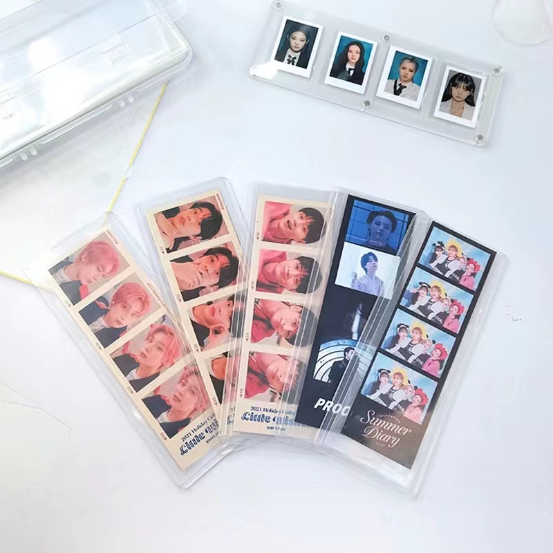 Card Penny Sleeve - Jelas Stan foto lengan Bookmark bingkai