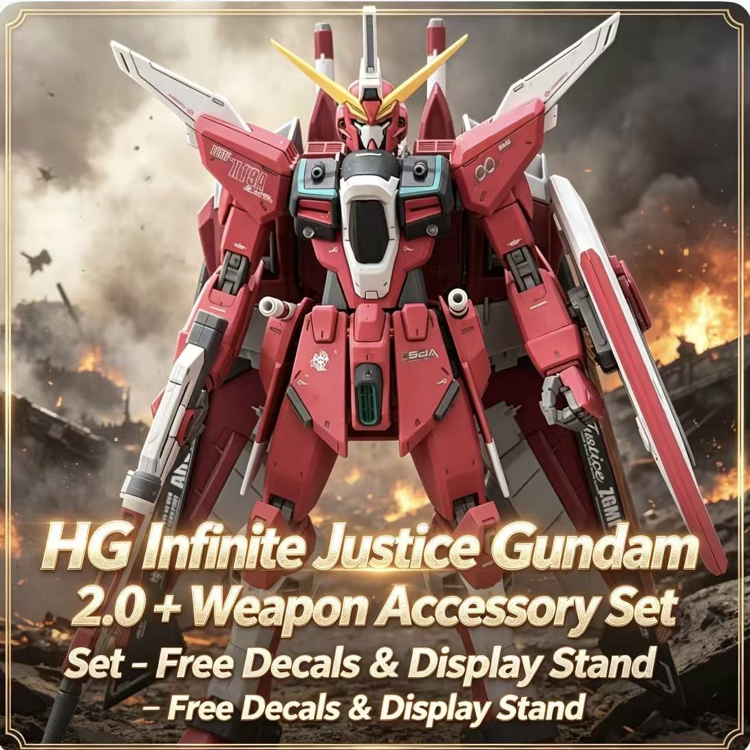 Bandai Model Gundam Hg - 231 HG 1/144 Infinite Justice Tipe