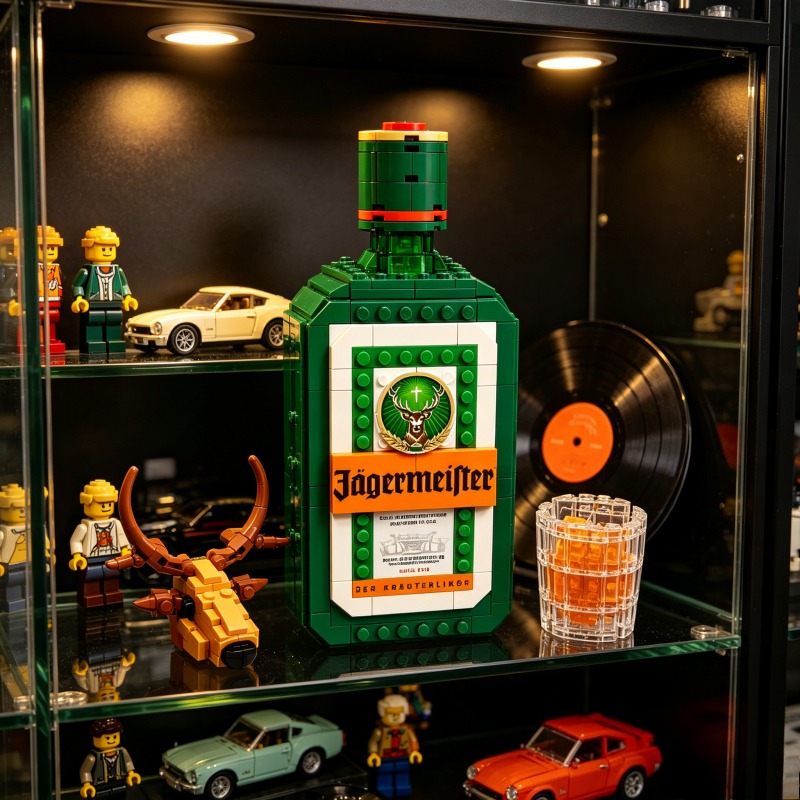 Building Block Mini - Set Blok Bangunan Botol Minuman Keras