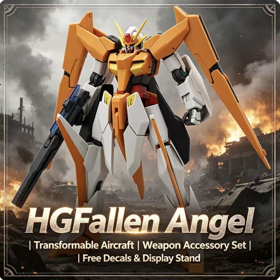 Bandai Model Gundam Hg - HG 1/144 Kit Model Mecha Pesawat