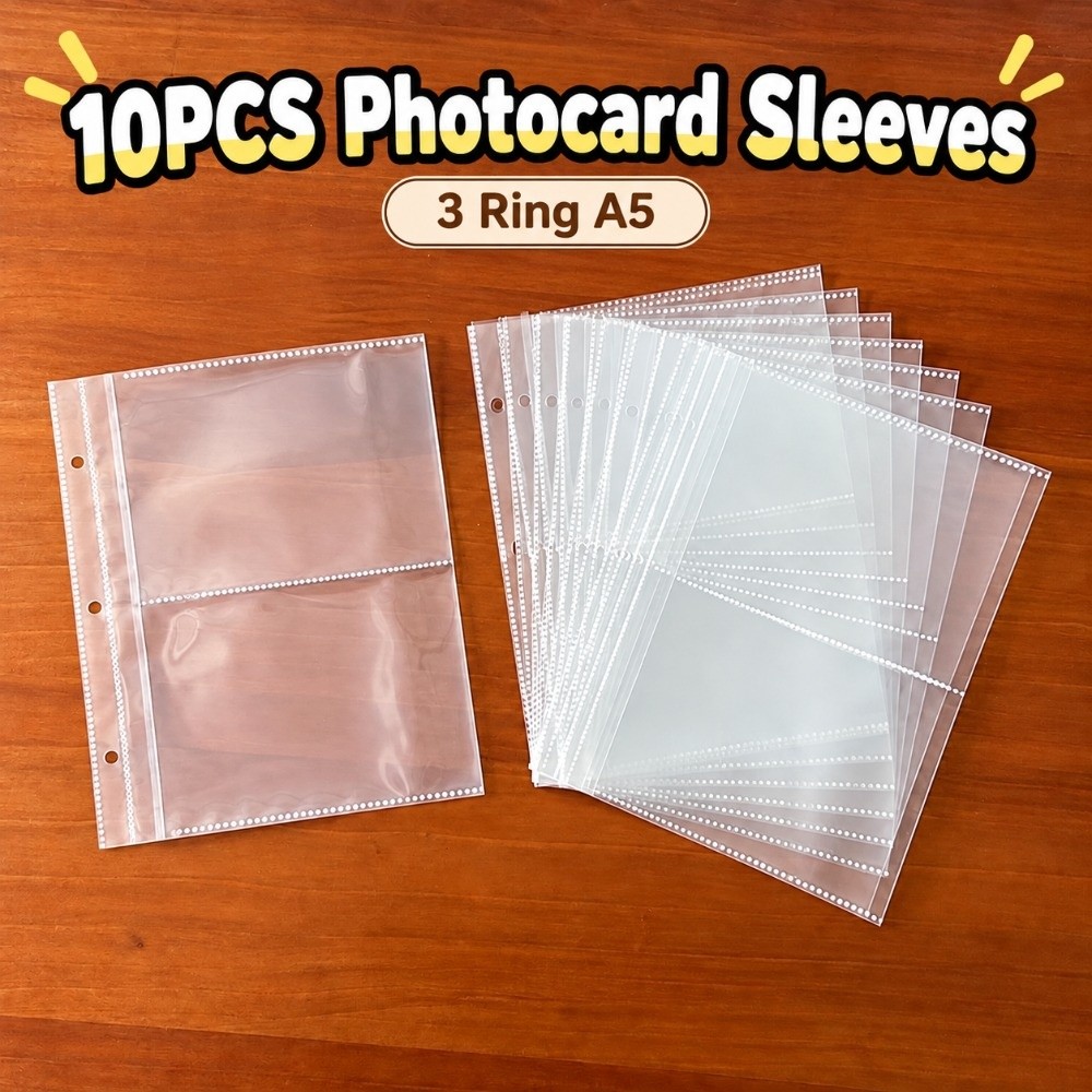Card Penny Sleeve - Sarung Kartu 3 Ring Clear View