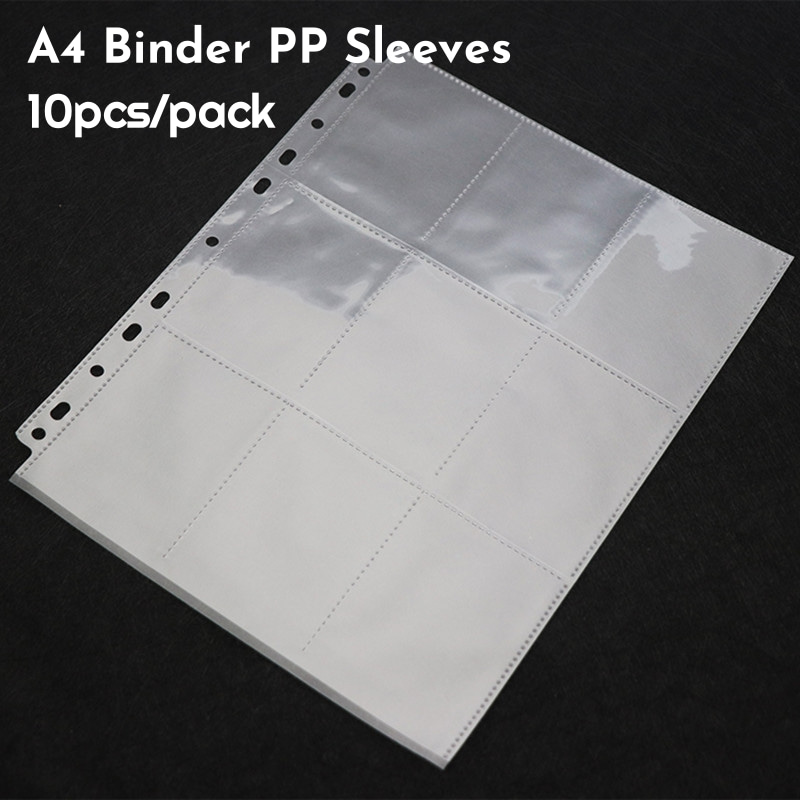 Card Penny Sleeve - SKYSONIC 10 Buah/Set A4 Binde PP