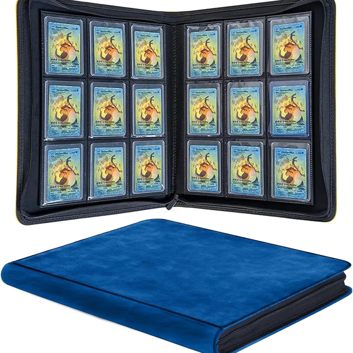 Binder Kartu PU Suede 288 Hold - Pokemon Binder Card ulasan dan harga