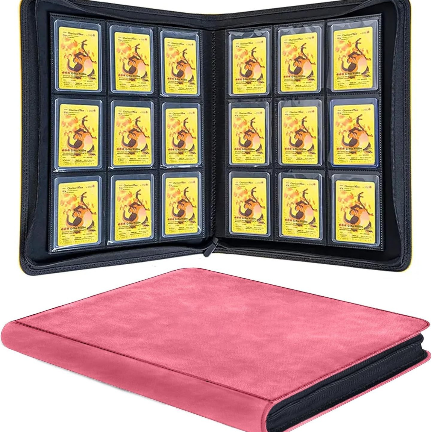 Binder Kartu PU Suede 288 Hold - Pokemon Binder Card ulasan dan harga
