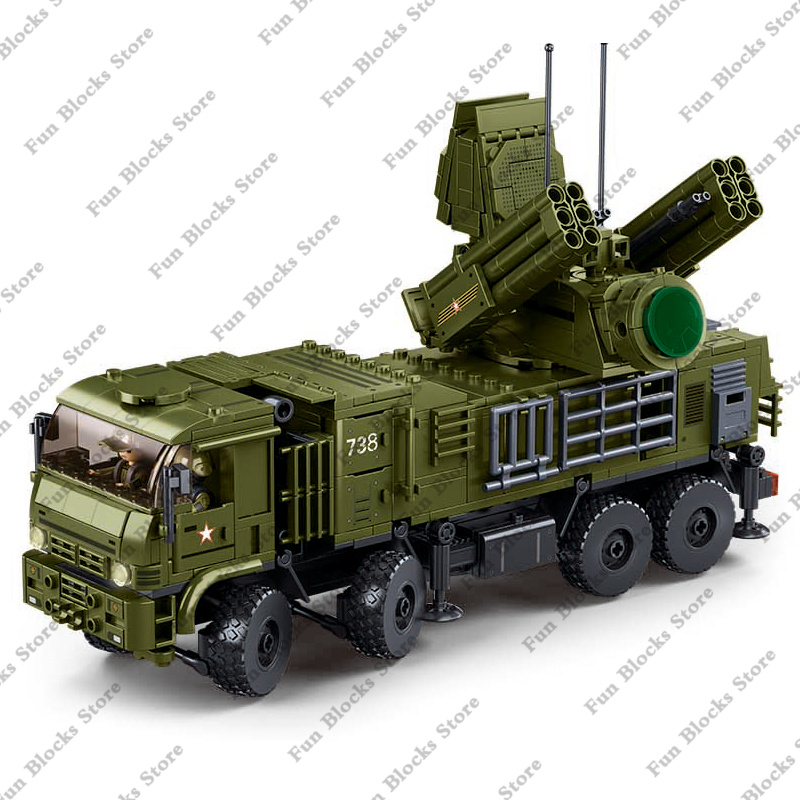SLUBAN Pantsir kendaraan rudal - Lego Set Creator ulasan dan harga