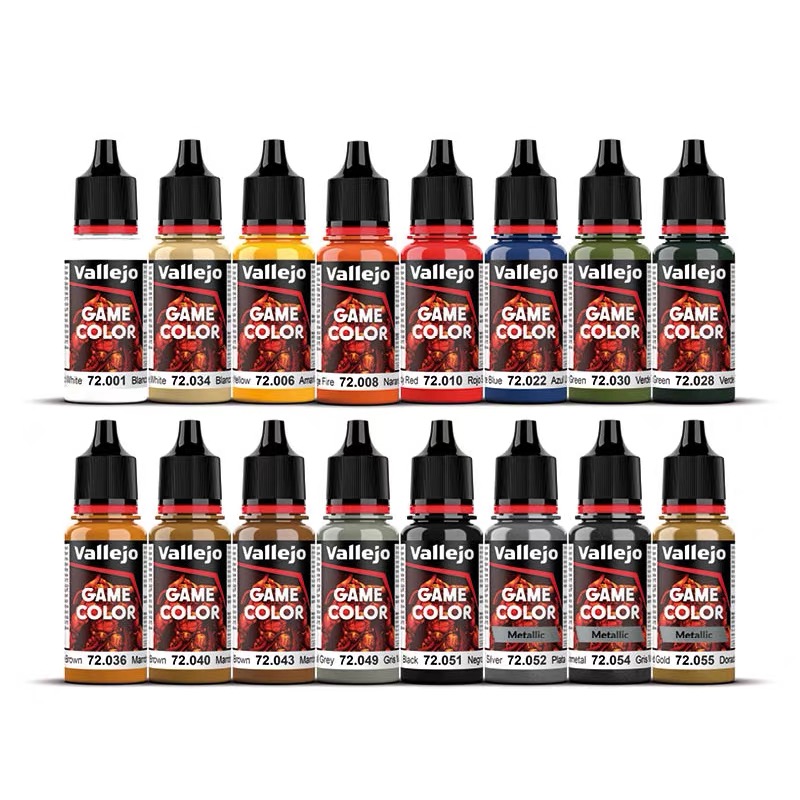Cat Akrilik Vallejo 18ml GAME  - Tamiya Model Paint Set ulasan dan harga