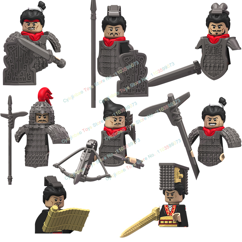 Figur kuno Tiongkok blok bangu - Lego Minifigure Holder ulasan dan harga