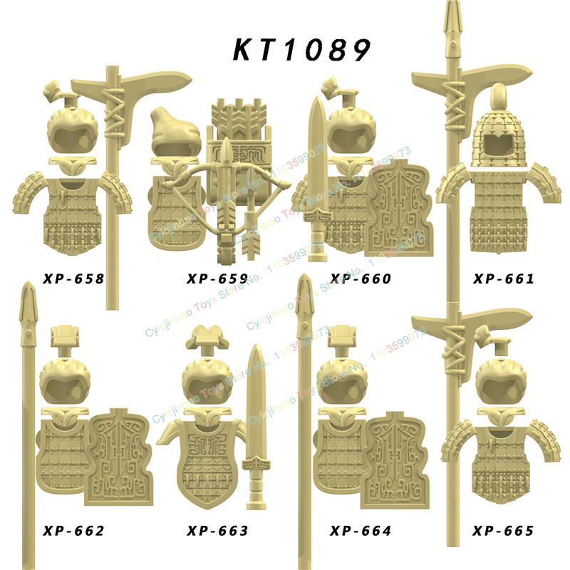 Figur kuno Tiongkok blok bangu - Lego Minifigure Holder ulasan dan harga