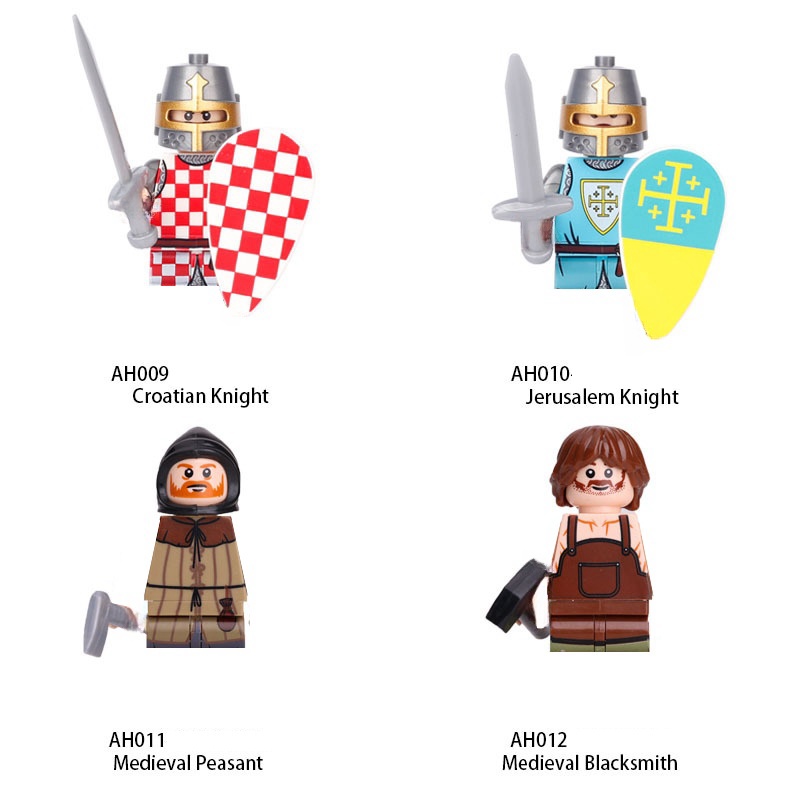 Figur Militer Populer Blok Ban - Lego Minifigure Holder ulasan dan harga