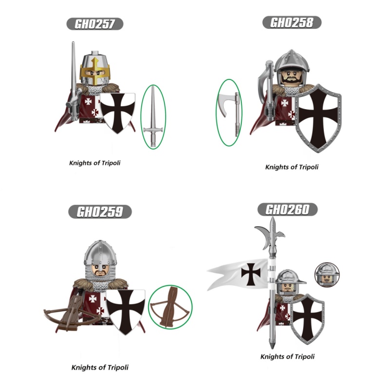 Figur Militer Populer Blok Ban - Lego Minifigure Holder ulasan dan harga
