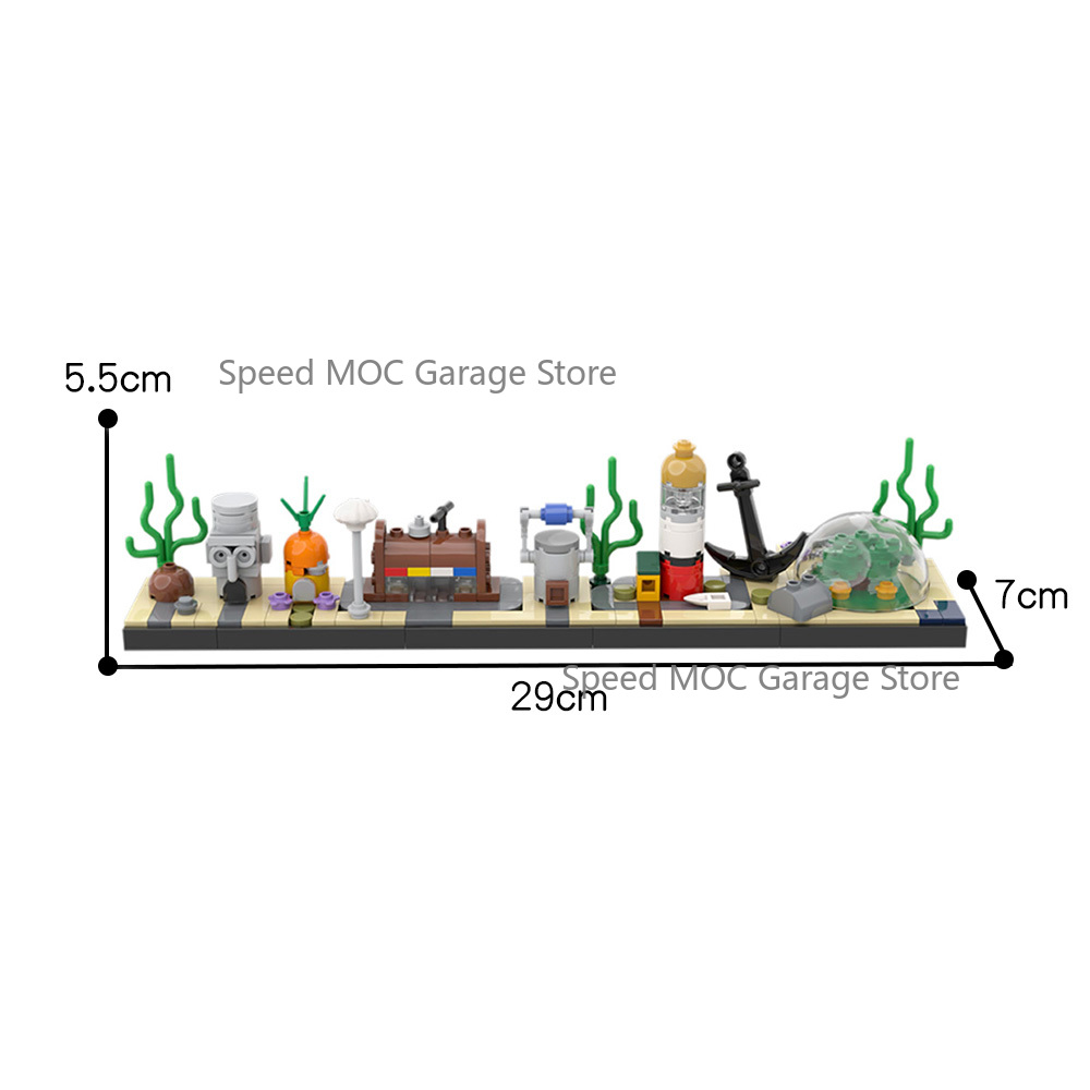 Set MOC Pemandangan Kota Bawah - Lego Set Creator ulasan dan harga