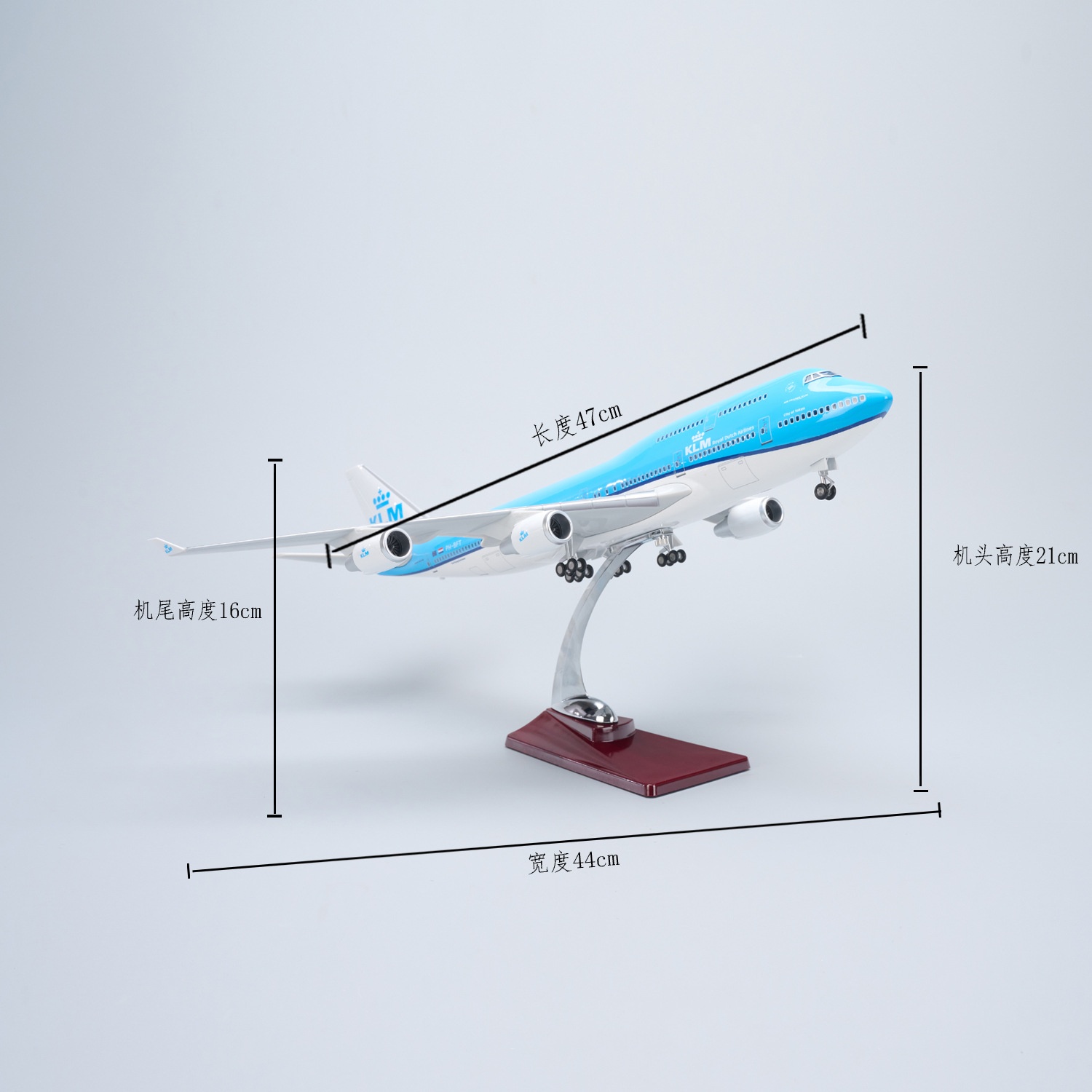 Pesawat Skala 47CM Seri B747,  - Model Airplane Plastic ulasan dan harga