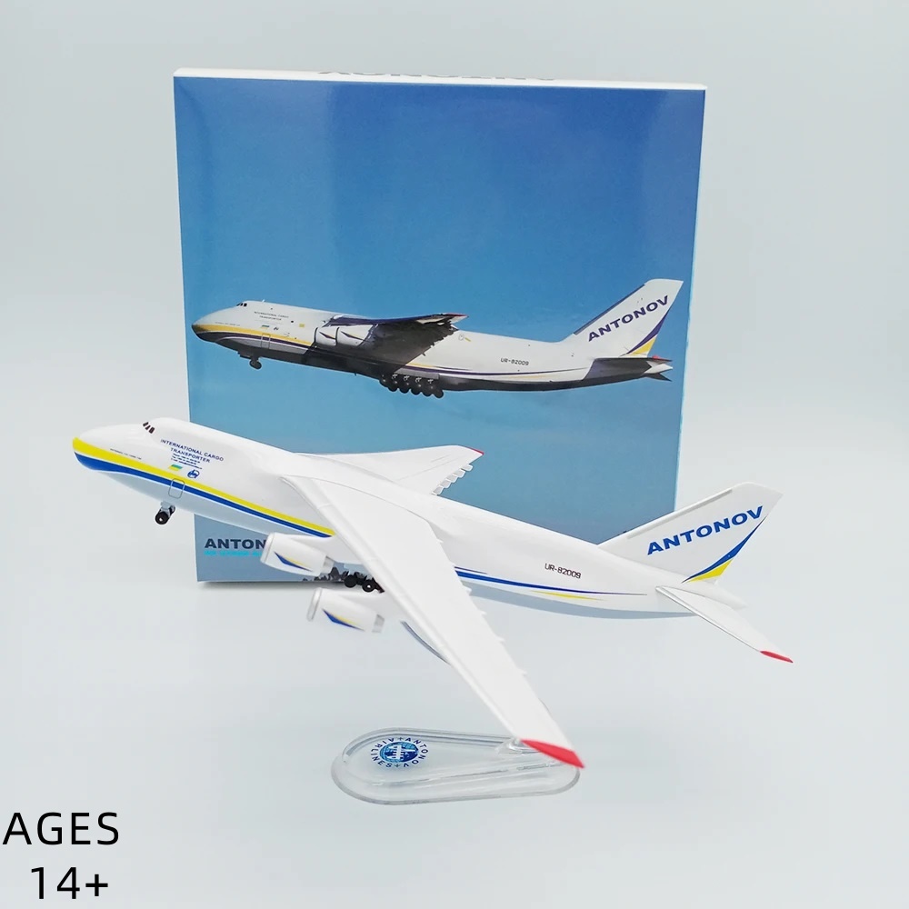 1: skala 400 Antonov An-124 pe - Model Airplane Plastic ulasan dan harga