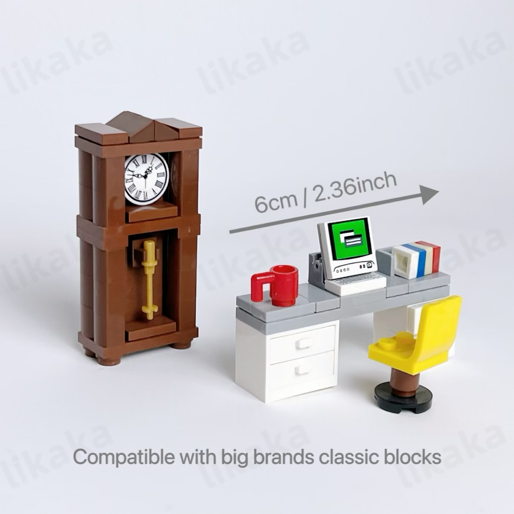 MOC rumah blok perabotan kompa - Lego Set Creator ulasan dan harga