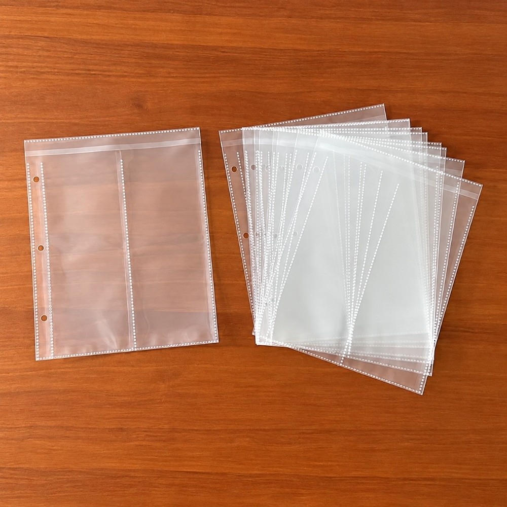 Sarung Kartu 3 Ring Clear View - Card Penny Sleeve ulasan dan harga