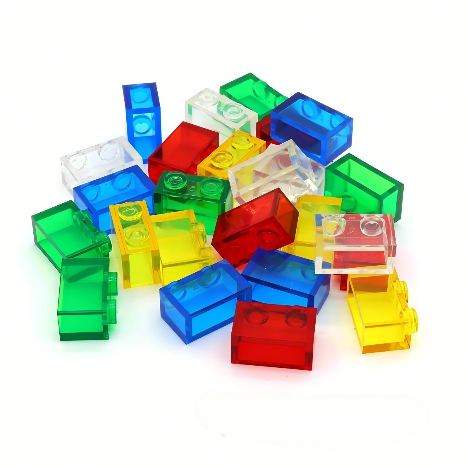 300 DIY Blok Bangunan Transpar - Lego Set City ulasan dan harga