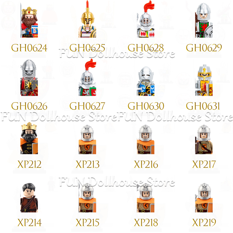 Kastil Abad Pertengahan Raja S - Lego Minifigure Holder ulasan dan harga
