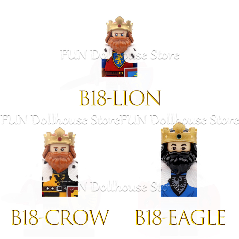 Kastil Abad Pertengahan Raja S - Lego Minifigure Holder ulasan dan harga