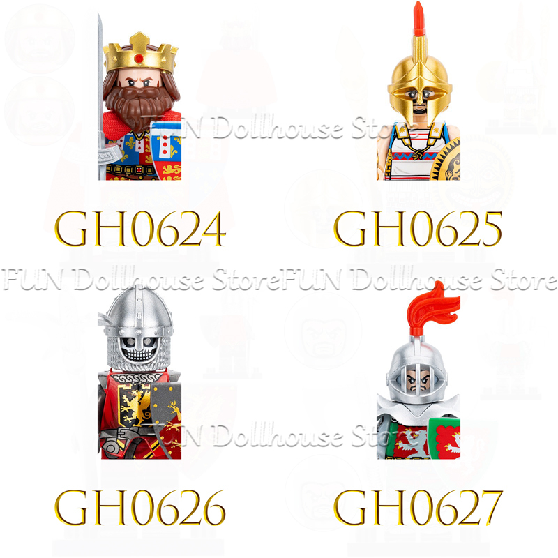 Kastil Abad Pertengahan Raja S - Lego Minifigure Holder ulasan dan harga