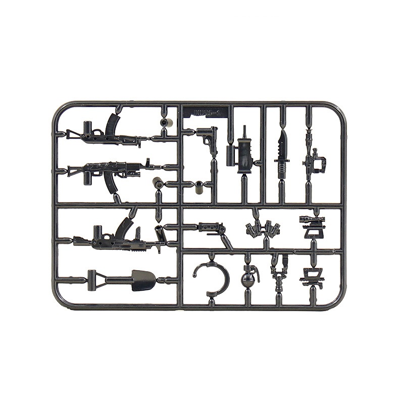 Aksesori Senjata Militer MOC S - Lego Minifigure Holder ulasan dan harga