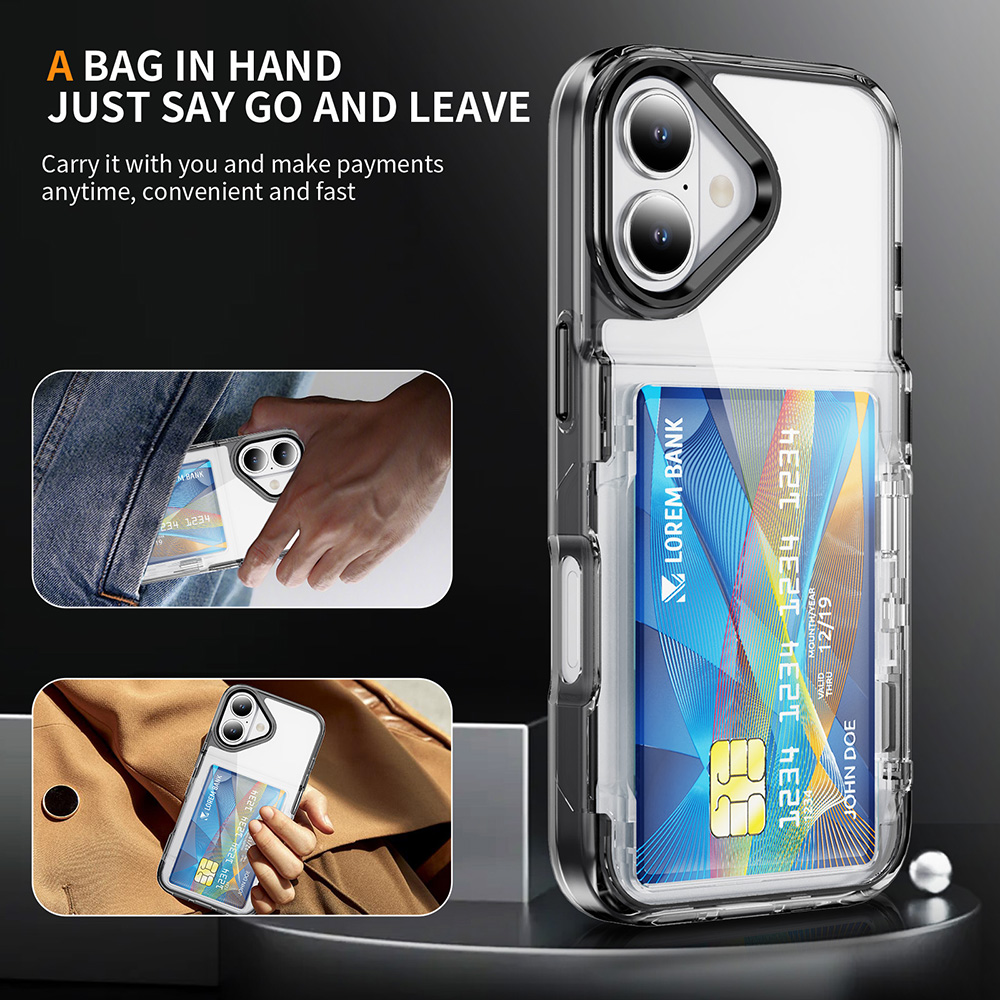 Casing Ponsel dengan Slot Kart - Card Top Loader ulasan dan harga