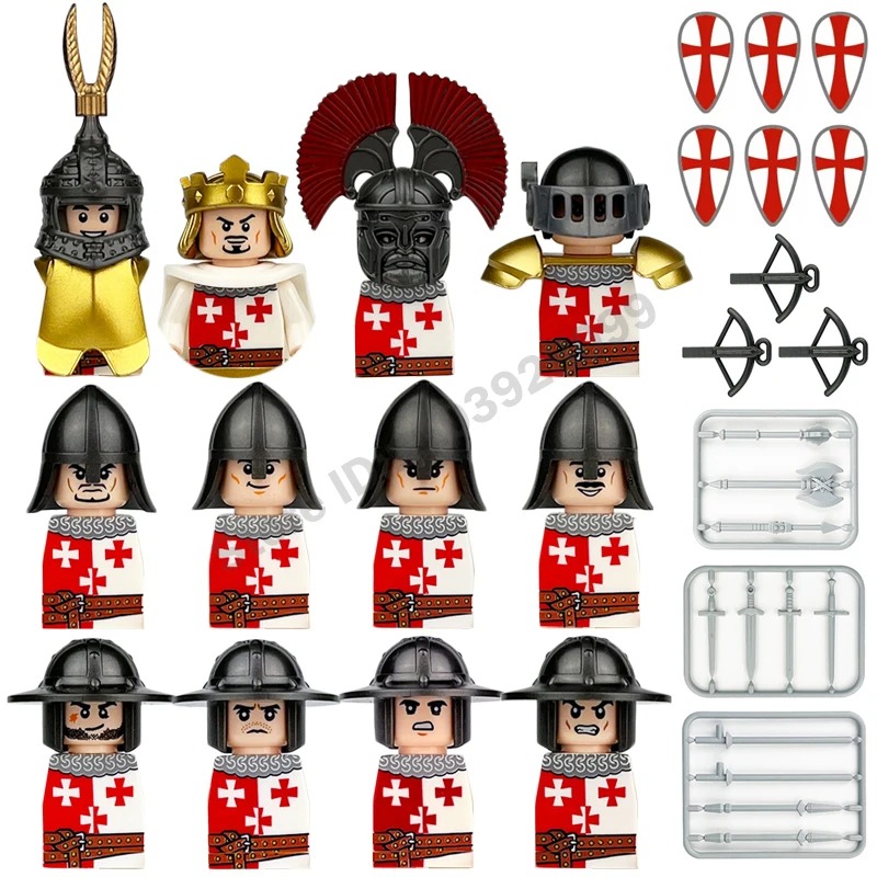 Para Kesatria Templar, Prajuri - Lego Set Technic ulasan dan harga