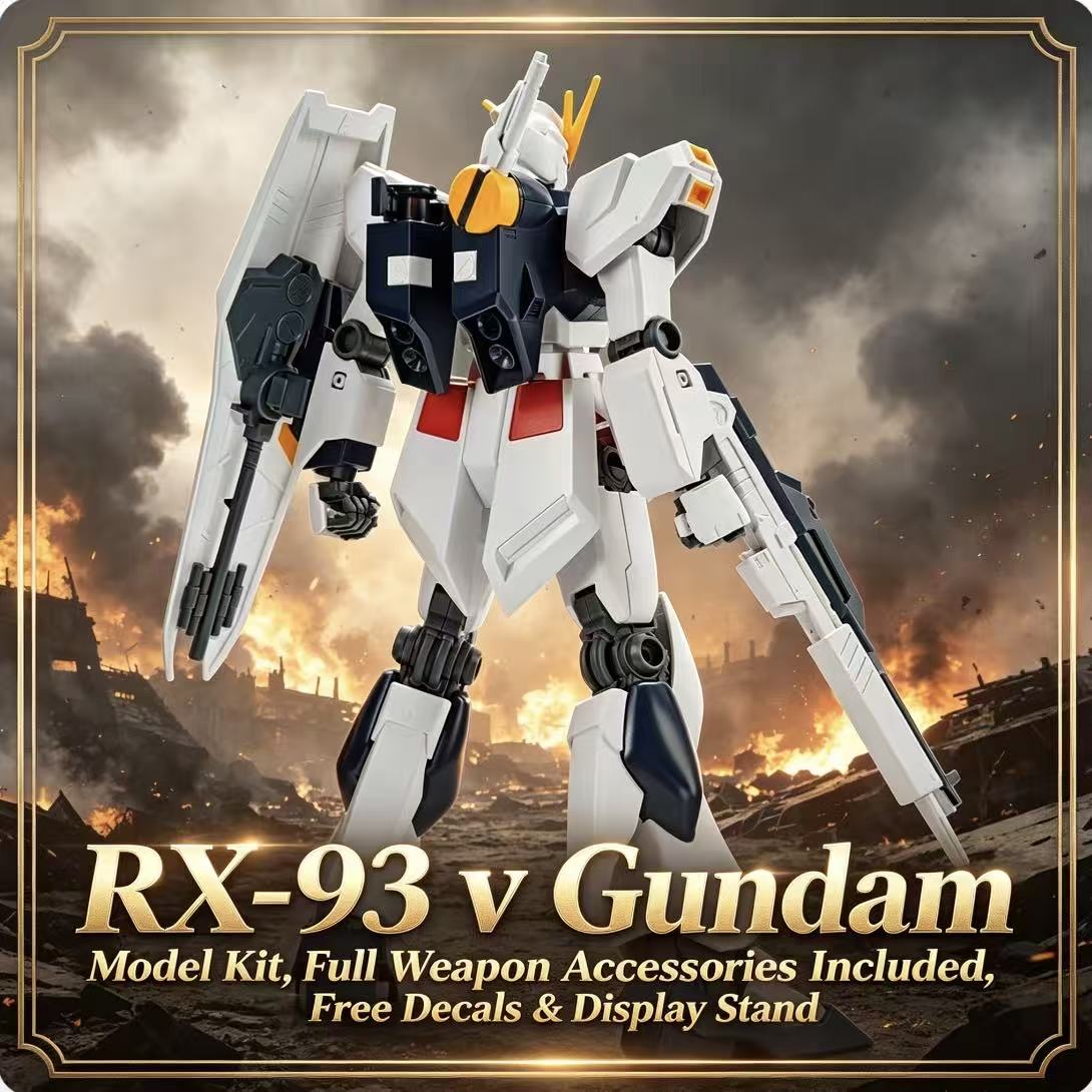 93HG 1/144 ENTRY GRADE RX-93 V - Bandai Model Gundam Hg ulasan dan harga