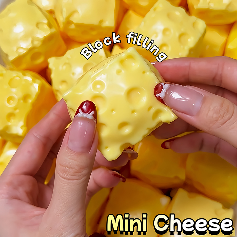 Mainan Fidget Mini Cheese Cube - Building Block Mini ulasan dan harga
